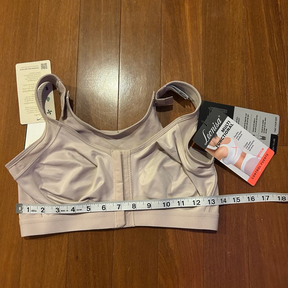 Leonisa Front Closure Posture Corrector Full Coverage Bra Wireless Back Support - Picture 1 of 6